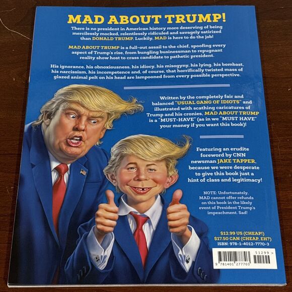 MAD About Trump: A Brilliant Look at Our - Paperback, by Various - Acceptable - Picture 2 of 6